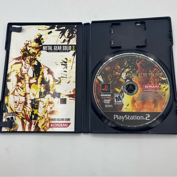 Metal Gear Solid 3: Snake Eater (Sony PlayStation 2, 2004) CIB Complete Tested - Picture 4 of 11